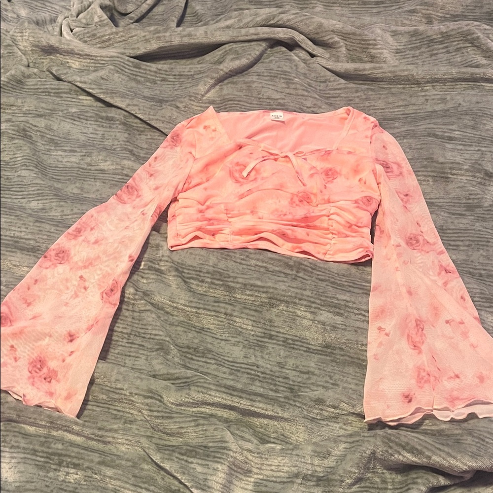 Floral Pink kids Top